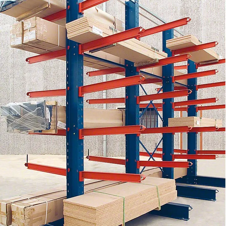 One Yerar Warranty Good Quality Steel Warehousing Supermarket Supplies Cantilever Rack