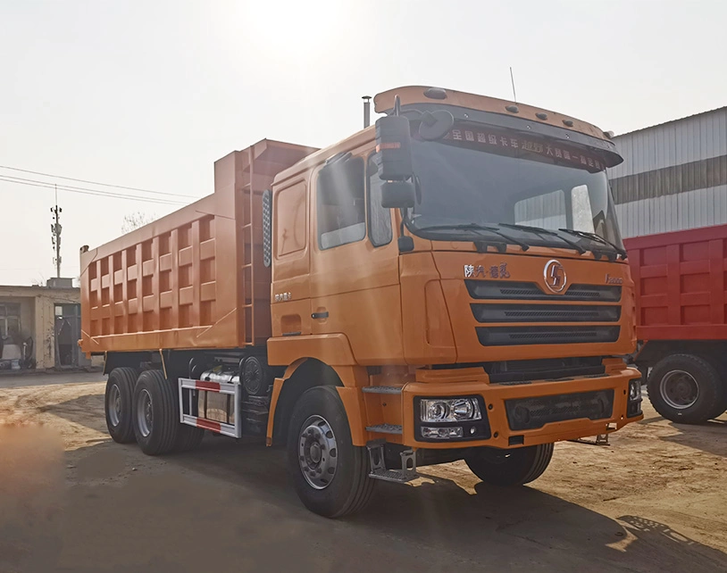 Jushixin Shacman Euro 3 6*4 30 Tons Used Dump Truck Second Hand Truck