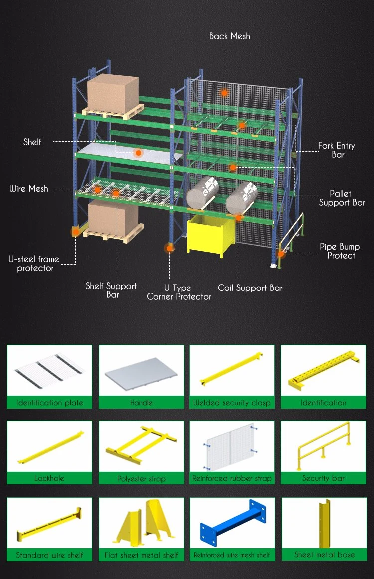 Hot Sale Warehouse Heavy Duty Cantilever Storage Rack