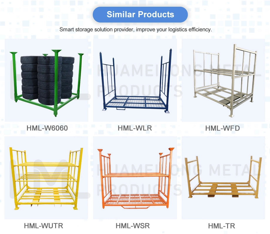 American Heavy Duty Warehouse Stacking Steel Truck Tyre Storage Rack