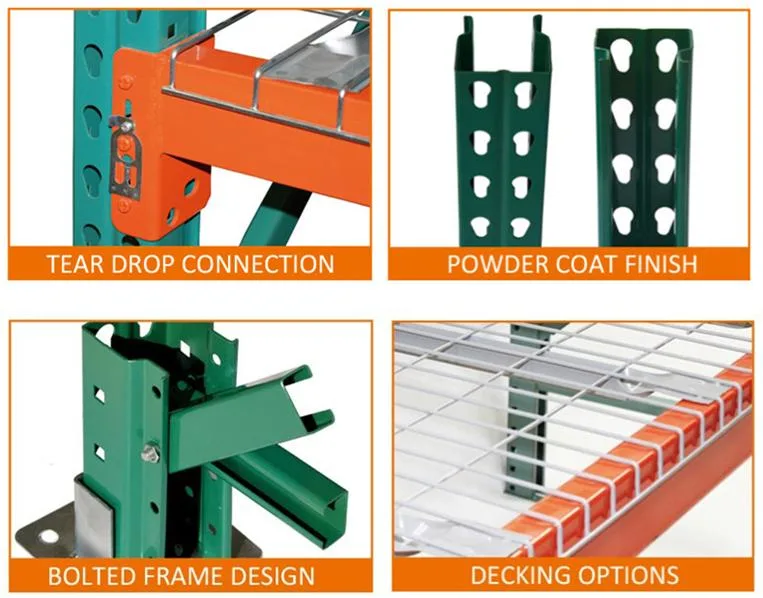 Most Used Storage Rack Warehouse Rack Logistics Multi Shelf for Various Pallet.