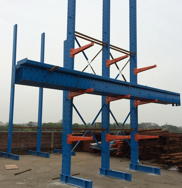 SGS/ISO Double Faced Industrial Storage Lumber Cantilever Rack