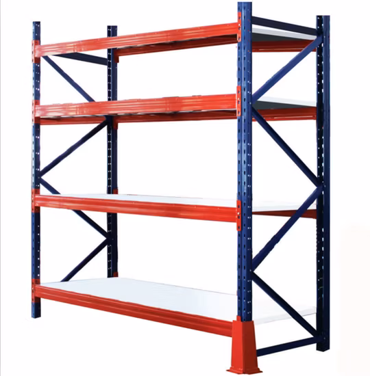 Hot Sale Heavy Duty Metal Shelf Rack Warehouse/ Storage/ Display/Pallet Shelf Rack with Long Span with High Quality for Warehouse and Storage Pallet Shelf Rack