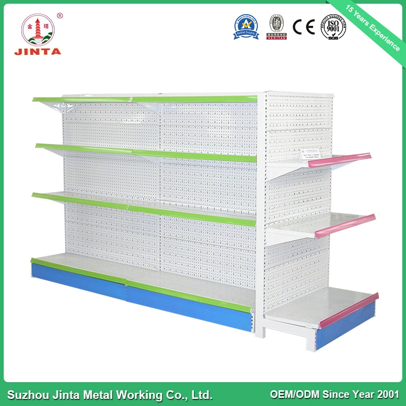 Double Sided Supermarket Shelf with Ce Proved